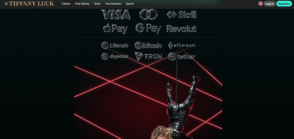 Betaalmethoden bij TiffanyLuck Casino