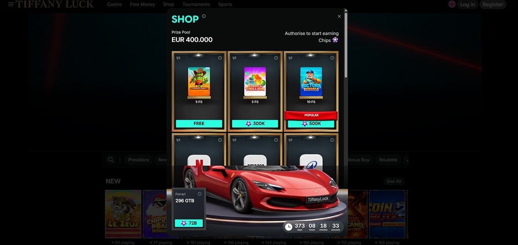TiffanyLuck Casino Bonus-Kaufen