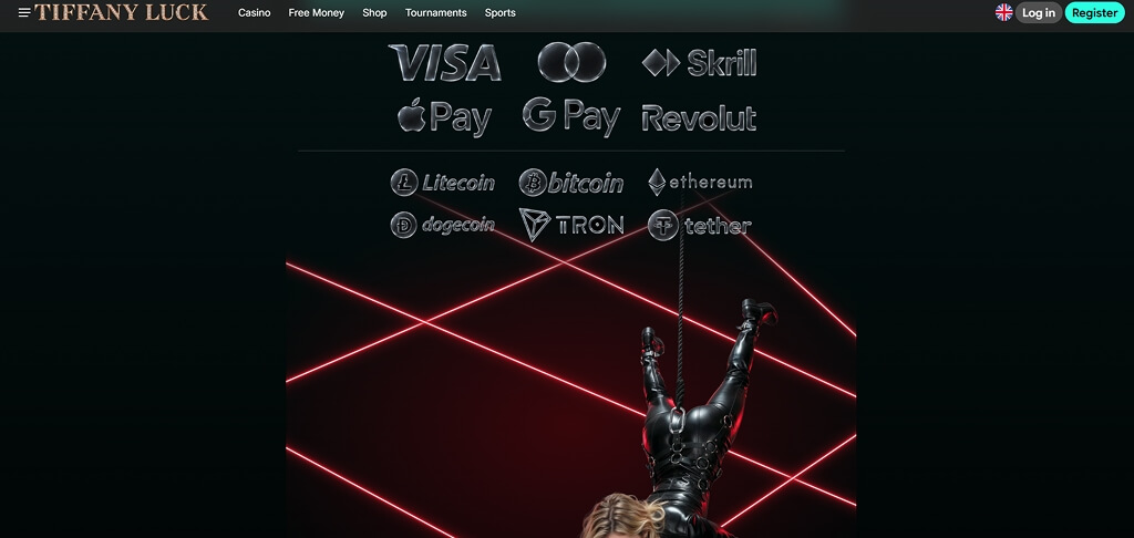 TiffanyLuck Casinò Metodi di pagamento