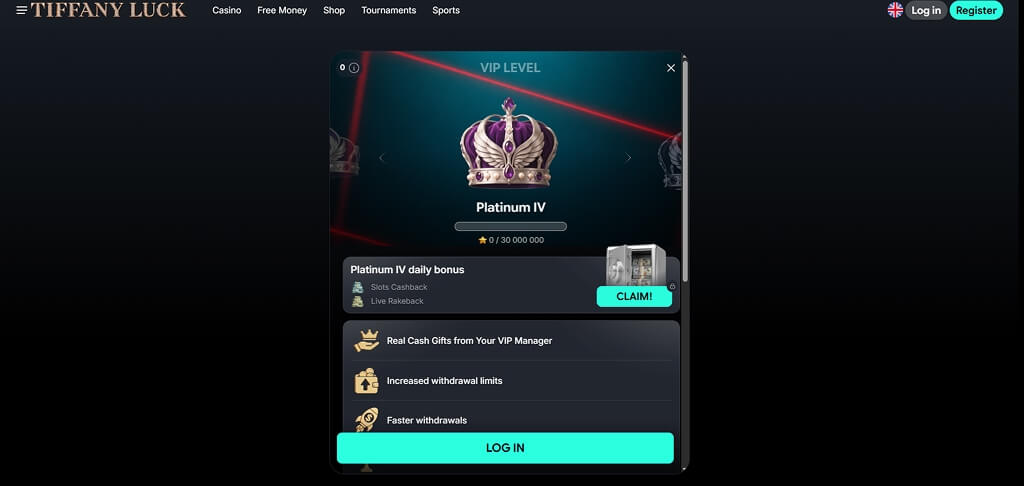 TiffanyLuck Casino VIP-Club