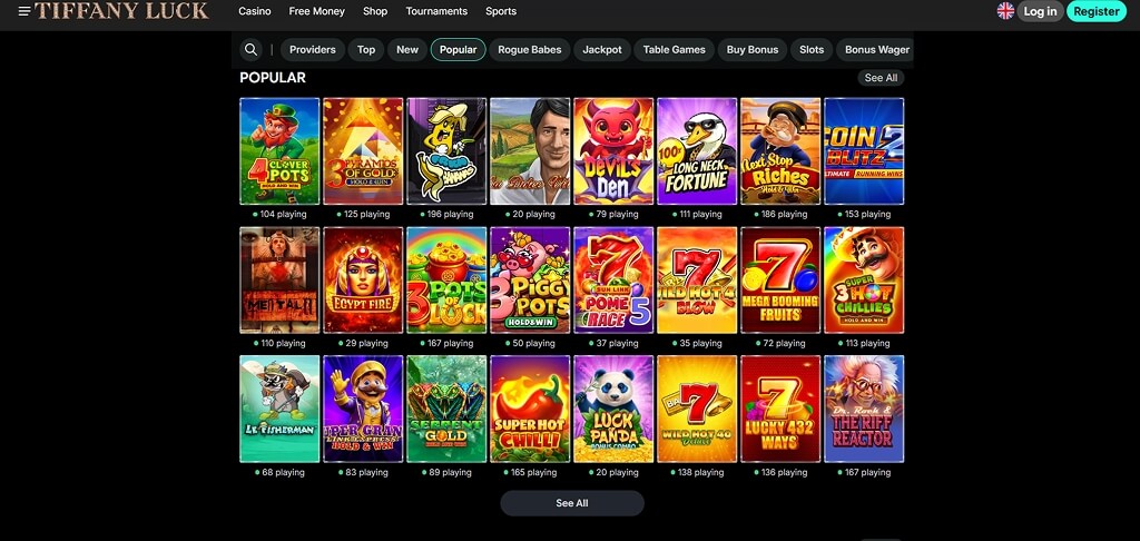 TiffanyLuck Giochi da casinò