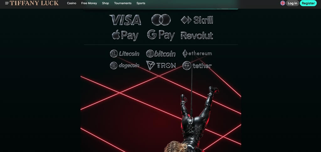 TiffanyLuck Zahlungsmethoden bei Casino