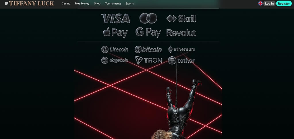 Μέθοδοι πληρωμής του Καζίνο TiffanyLuck